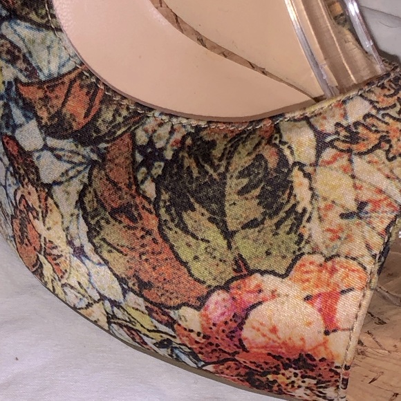 GUESS Gwaero3 Cork Platform Slingback Heels - Picture 2 of 16